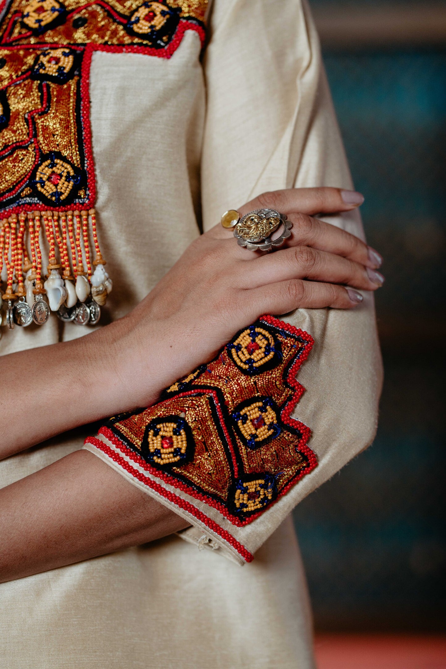 Banjara Khat Work Kurti Set