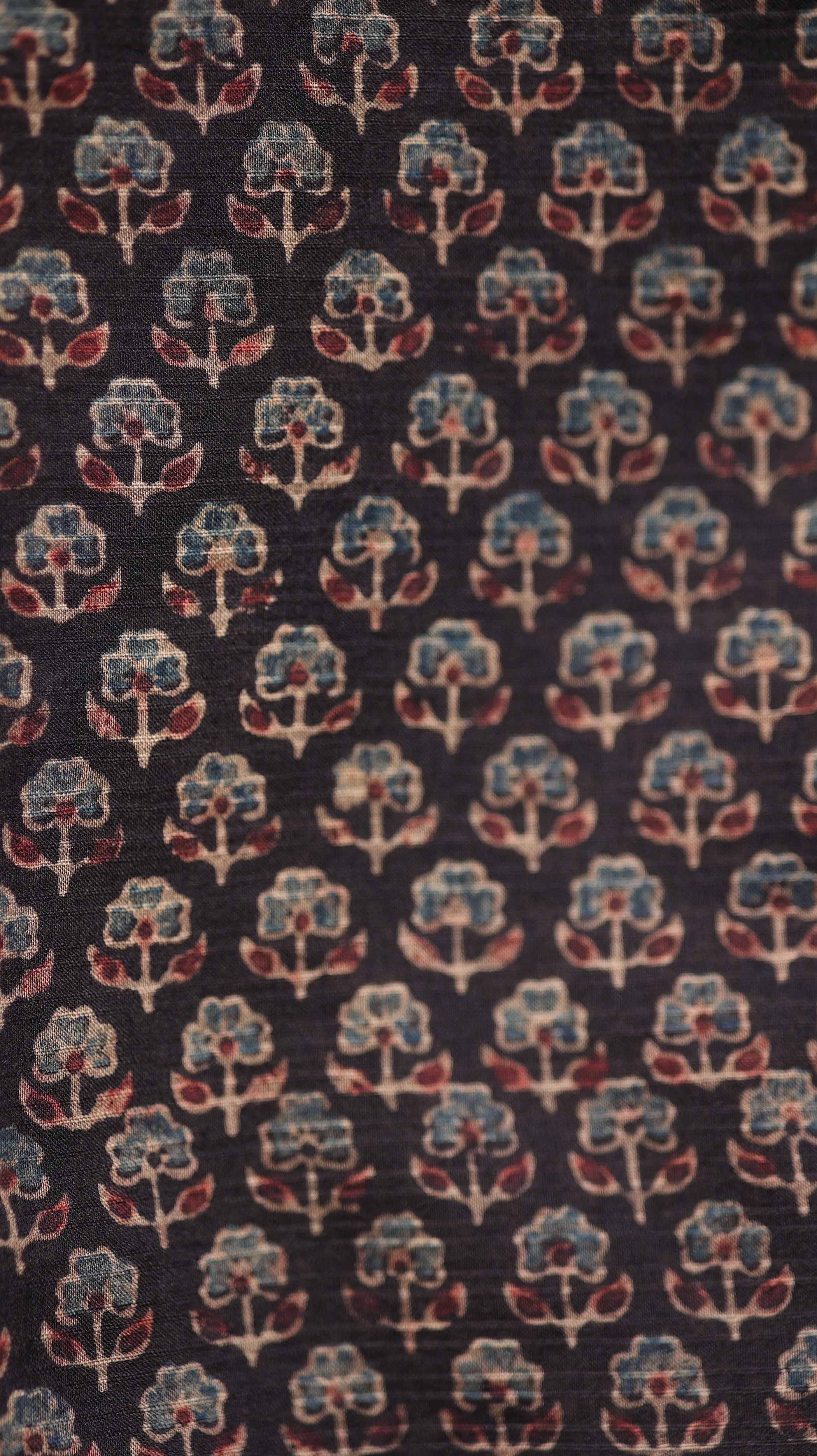 Parampara Kurti Set - Floral Pattern, Soft Flowing Fabric